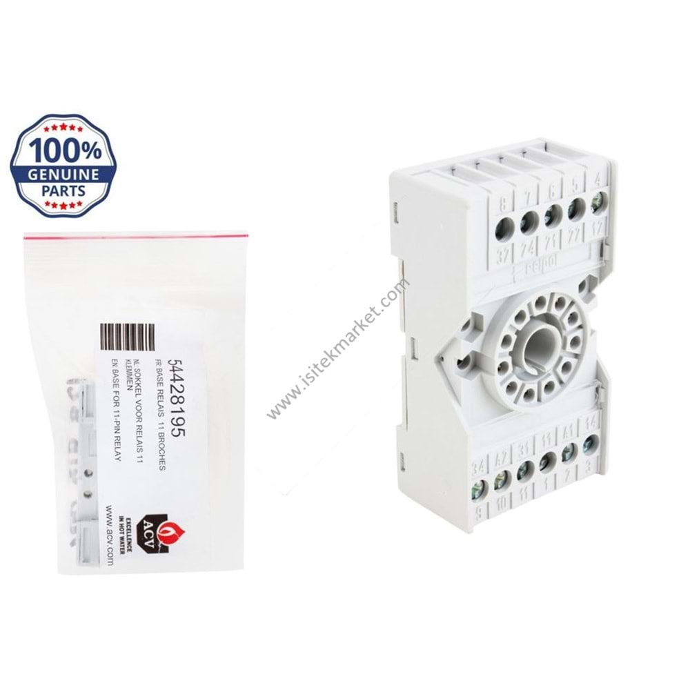 RÖLE 11 SOCKET ACV 54428195