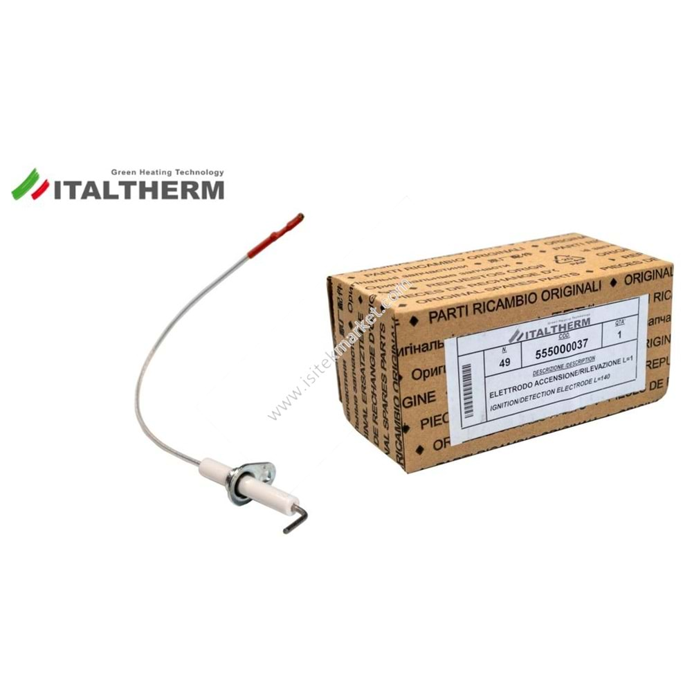 BUJİ ATEŞLEME ELEKTRODU ITALTHERM 555000037 TIME: F, FR / TIME MAX: F