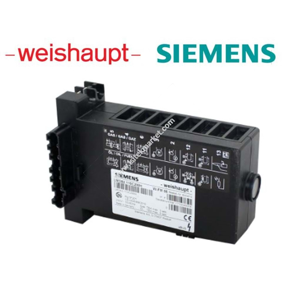 ATEŞLEME KARTI WEISHAUPT 600470 W-FM05 230V/50-60Hz SIEMENS LMO 82.110C2WH