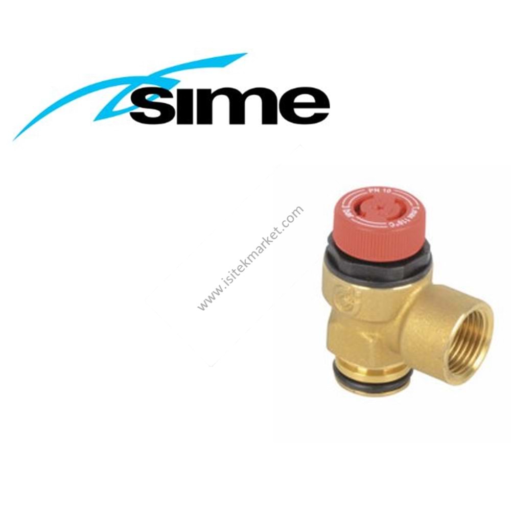 3 BAR EMNİYET VENTİLİ CALEFFI SME 6040215