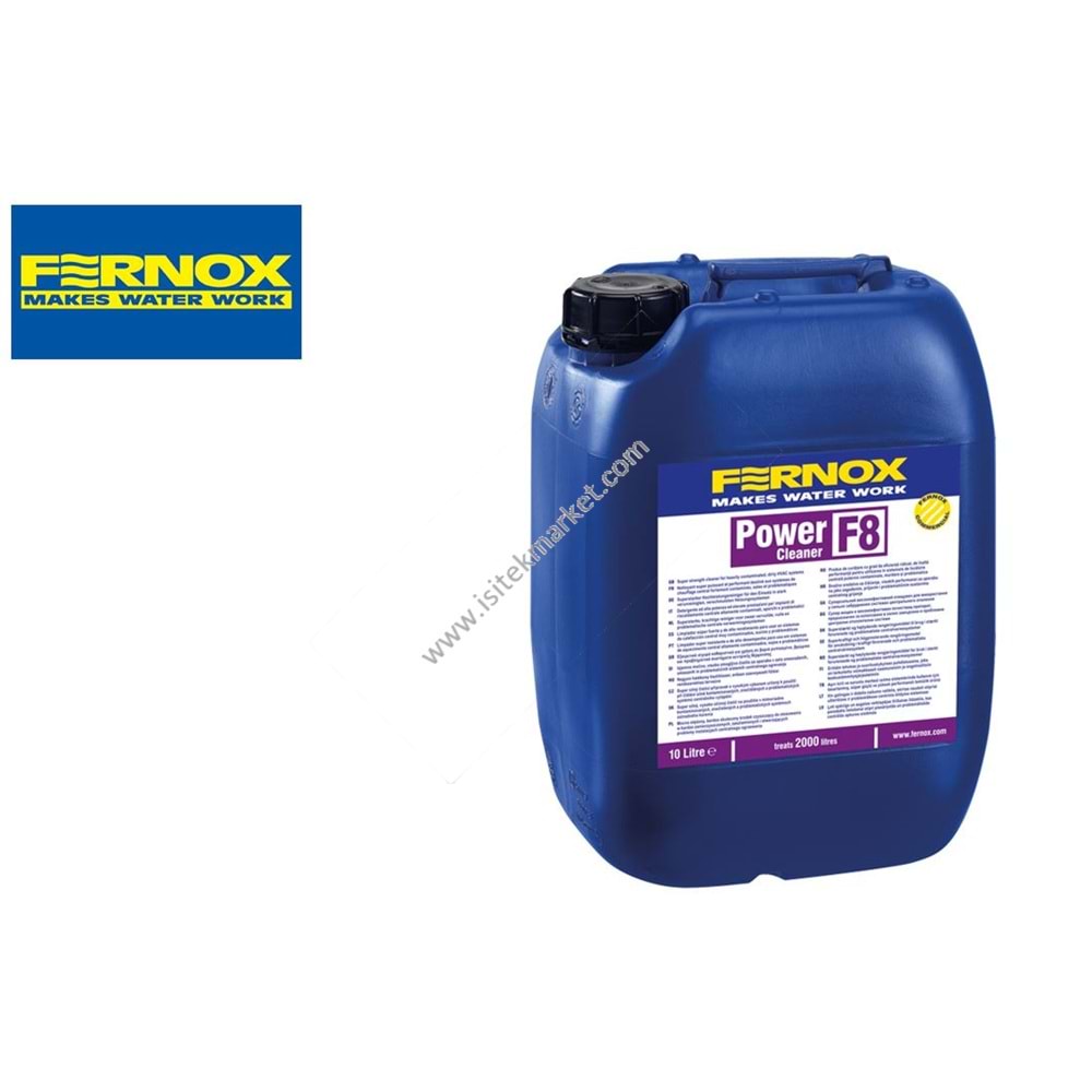 FERNOX TESİSAT TEMİZLEME SIVISI F8 10L 62759