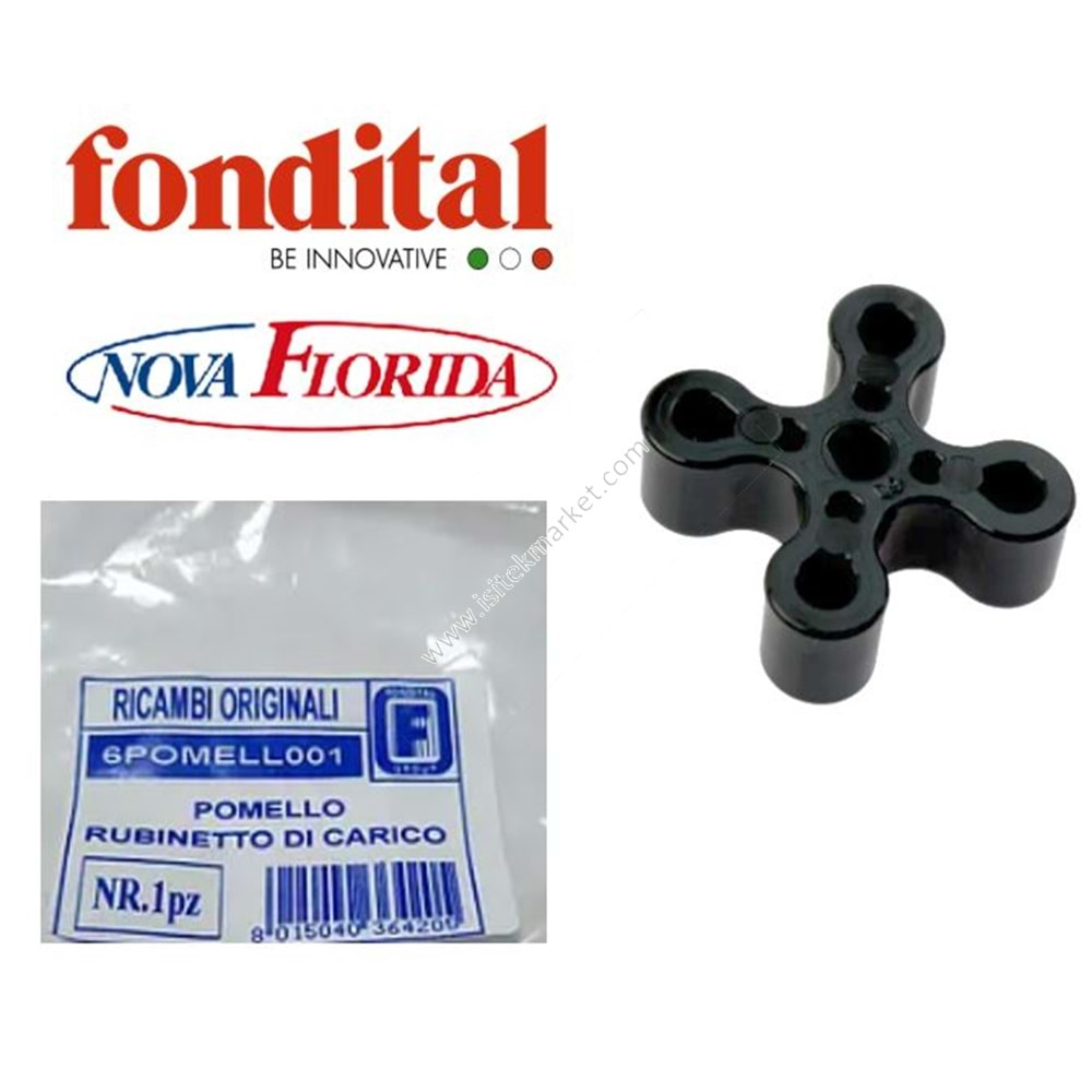 TUŞ BUTONU FONDITAL NOVA FLORIDA 6POMELLO01 ANTEA NOVA DELFIS