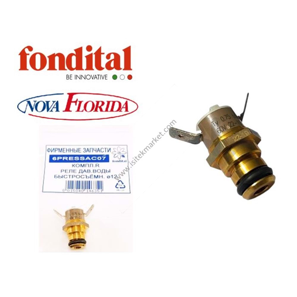 BASINÇ SWITCHI FONDITAL NOVA FLORIDA 6PRESSAC07