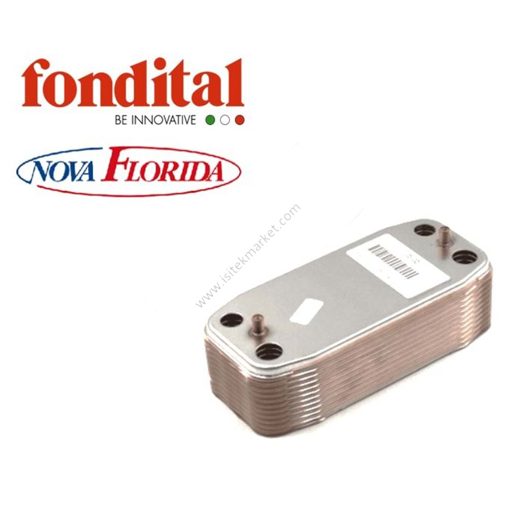 PLAKALI EŞANJÖR 22 PLK -148mm- FONDITAL NOVA FLORIDA 6SCAMPIA05