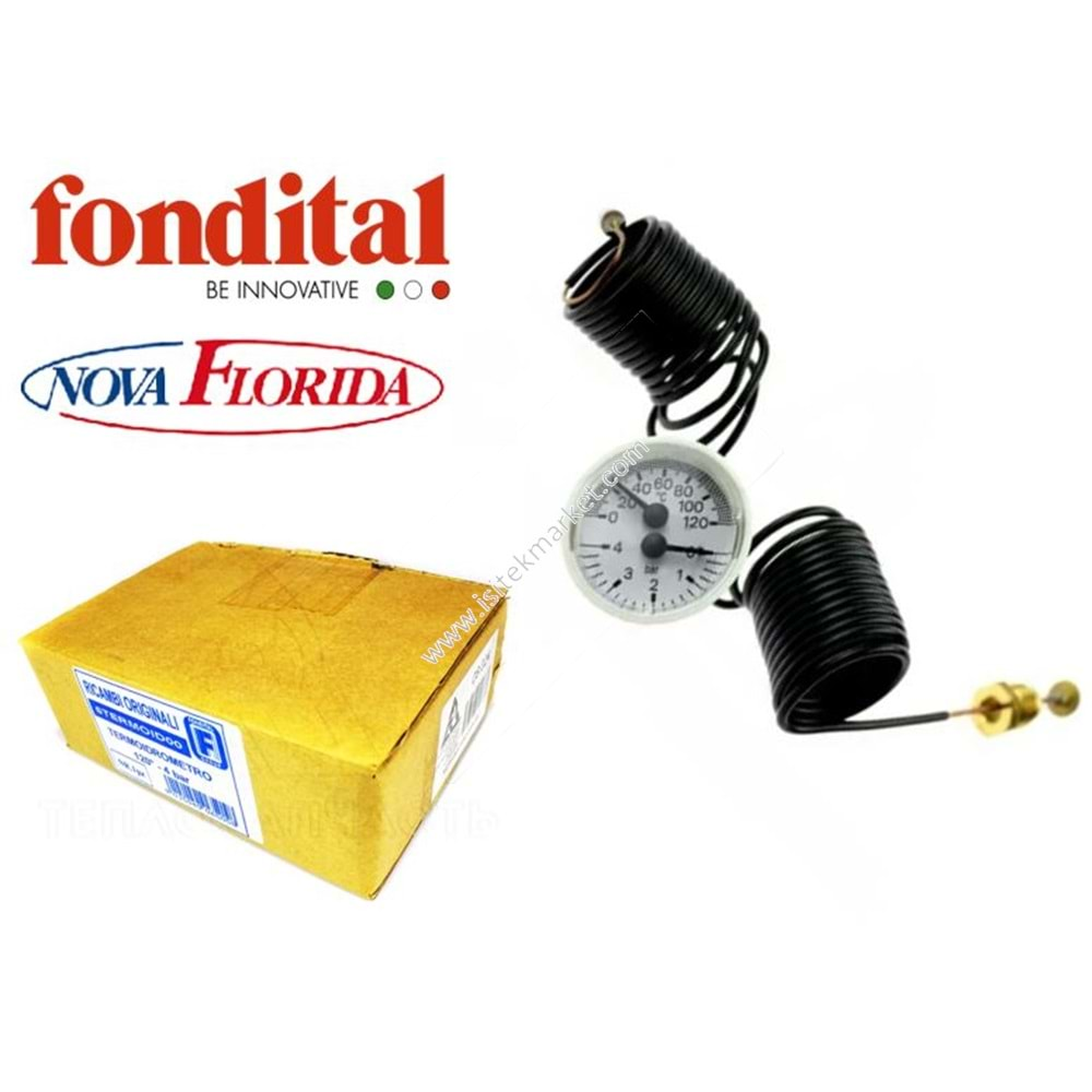 TERMOMANOMETRE CEWAL @40 FONDITAL NOVA FLORIDA 6TERMOID00 G1/4 BALI/ALTAIR