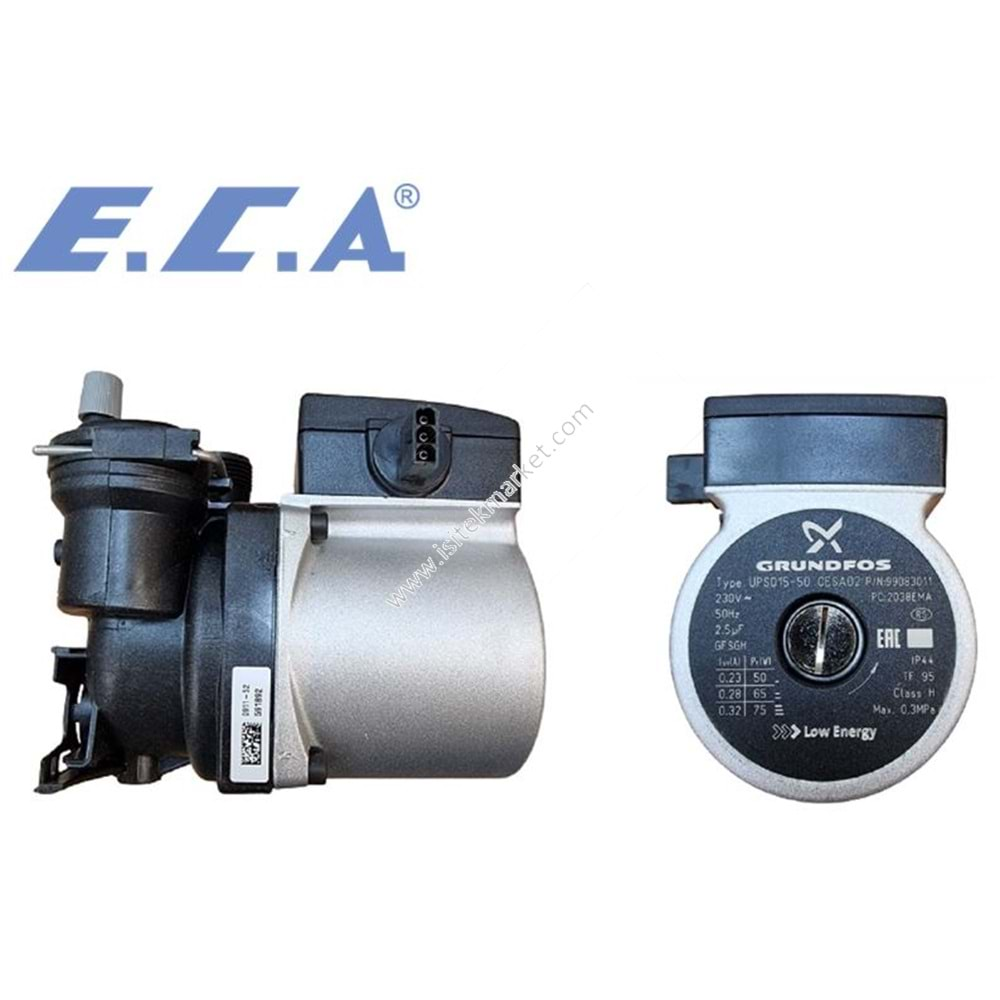 POMPA GRUNDFOS 15 50 ECA 7006907594 GERDA 75W