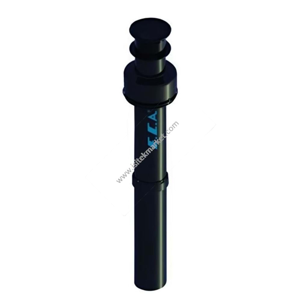 ECA 7006990097 FELIS DİKEY BACA L1000 , Ø80/125 MM ( 50/65 KW )