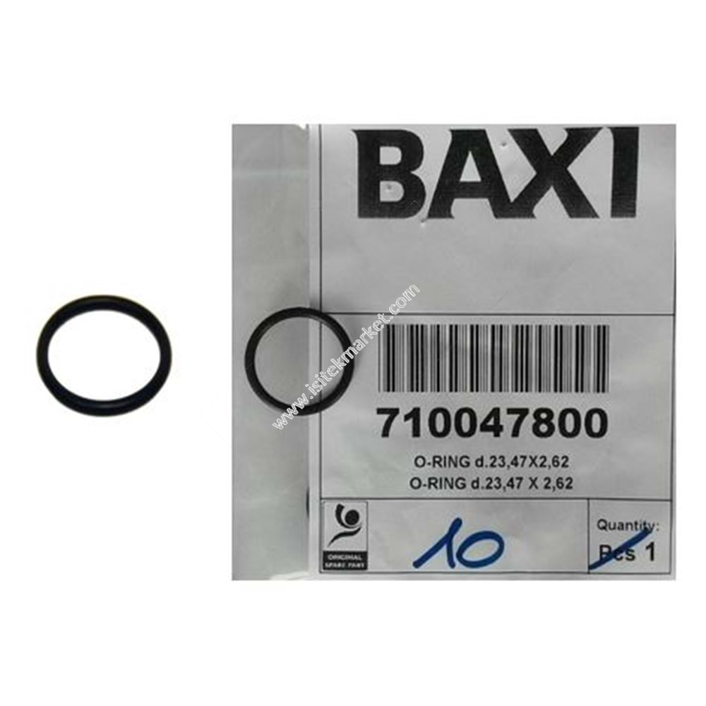 BAXI ORING SETİ 710047800 28,71X23,47X2,62 MM 1 ADET