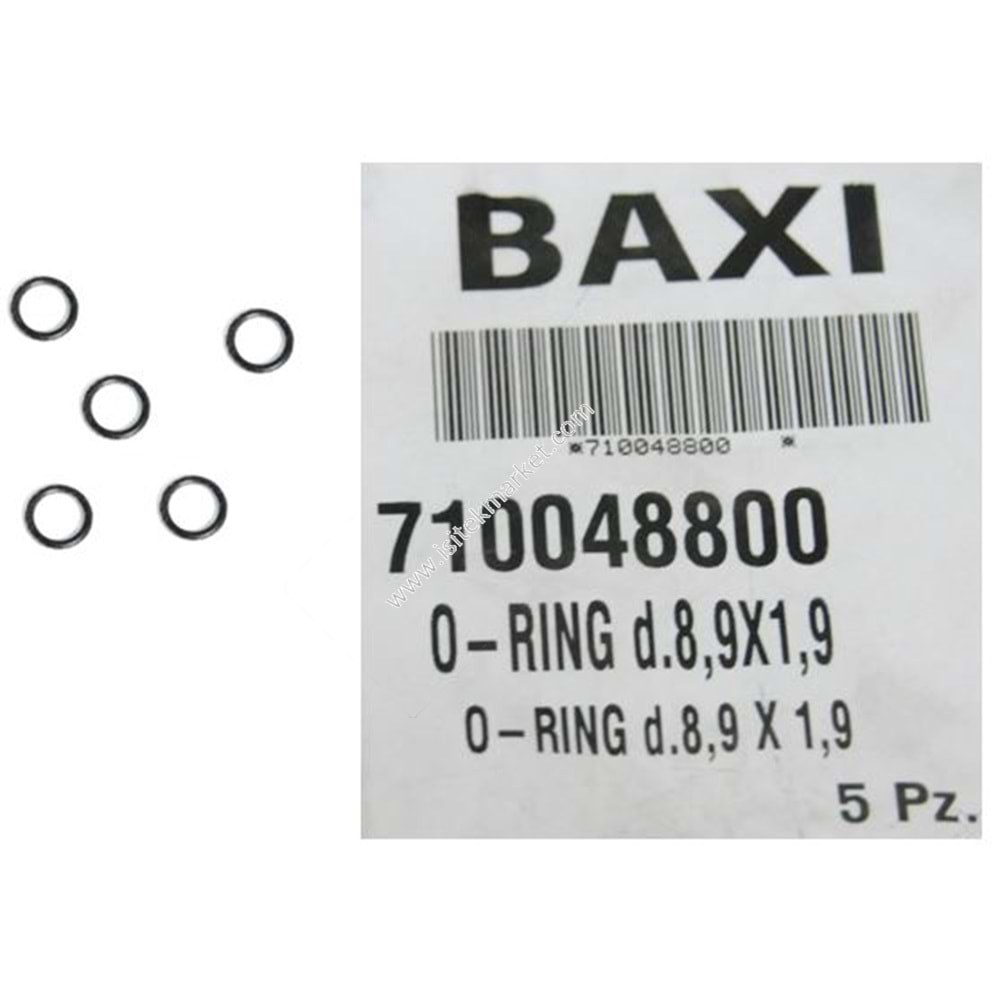 BAXI ORING SETİ 710048800 12,7X8,9X1,9 MM 5 ADET