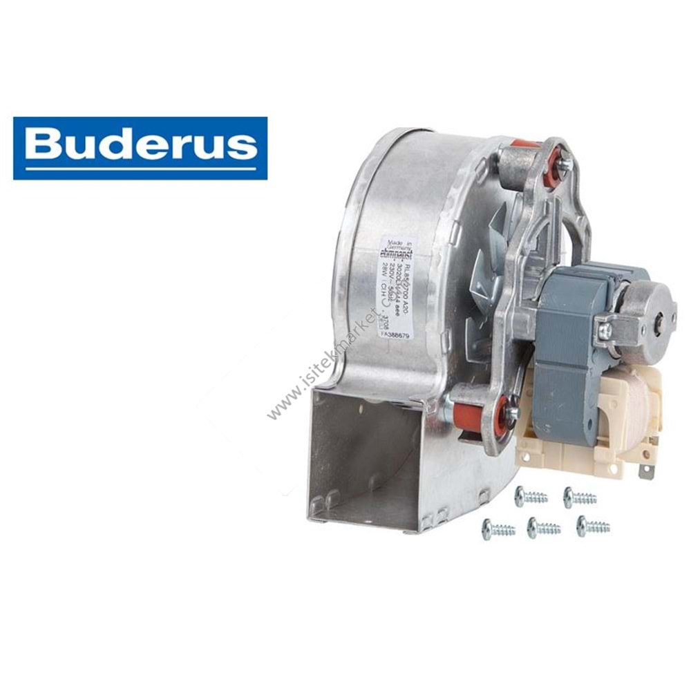 FAN EBM PAPST BUDR 7100652 U104-11/WG / U122-11