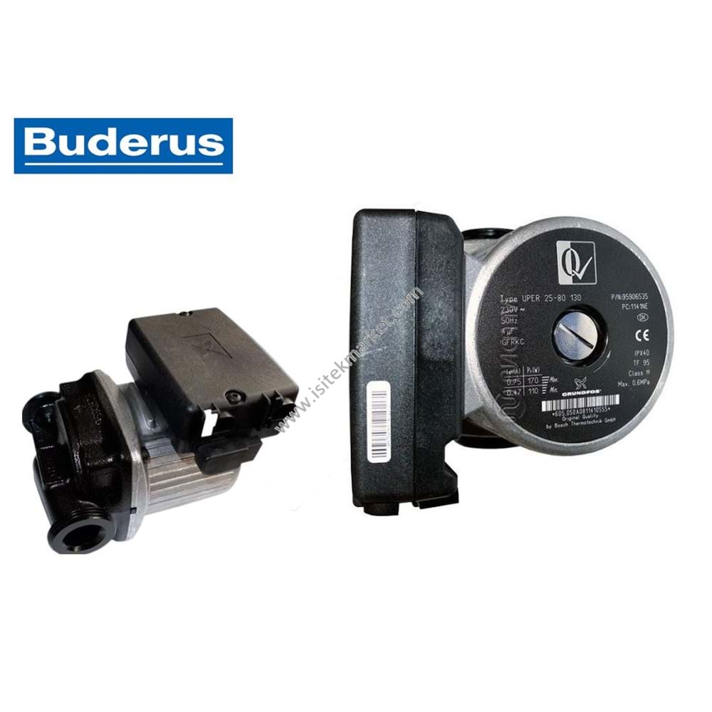 POMPA GRUNDFOS UPER 25 80 130 BSC JUNKERS BUDR 7101508 GB162 GB202