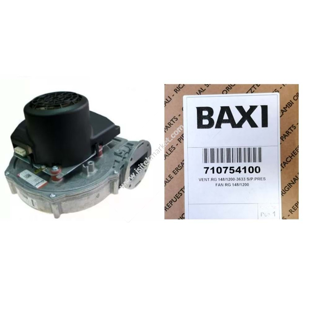 FAN EBMPAPST BAXI LUNA HT 710754100 RG 148/1200-3633