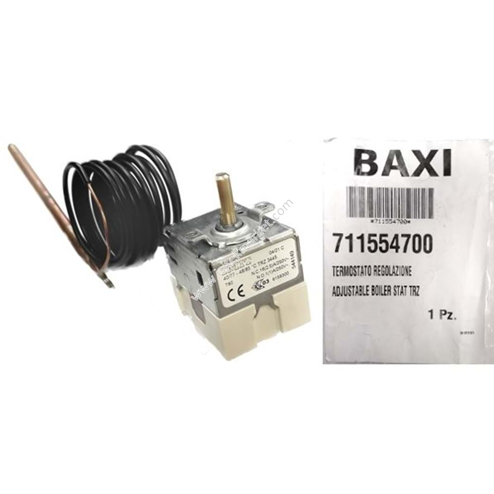 THERMOSTAT BAXI 711554700 SLIM HPS