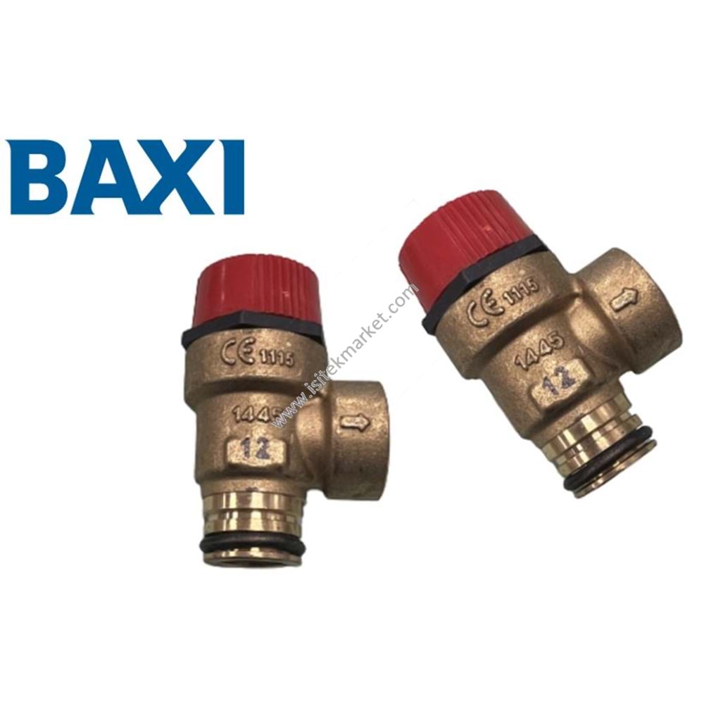 3 BAR EMNİYET VENTİLİ NOVASFER ORING GEÇME BX 720777801 MAIN POTTERTON