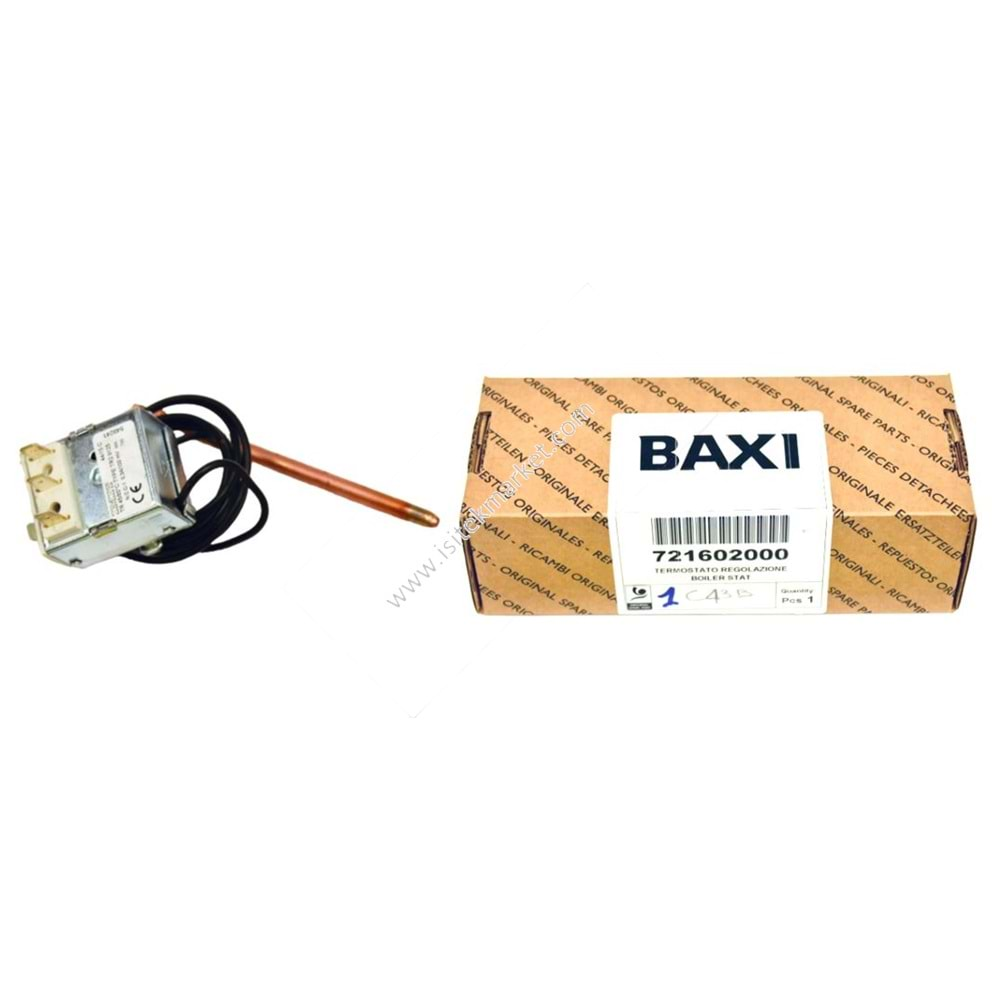 THERMOSTAT BAXI 721602000 SLIM EF