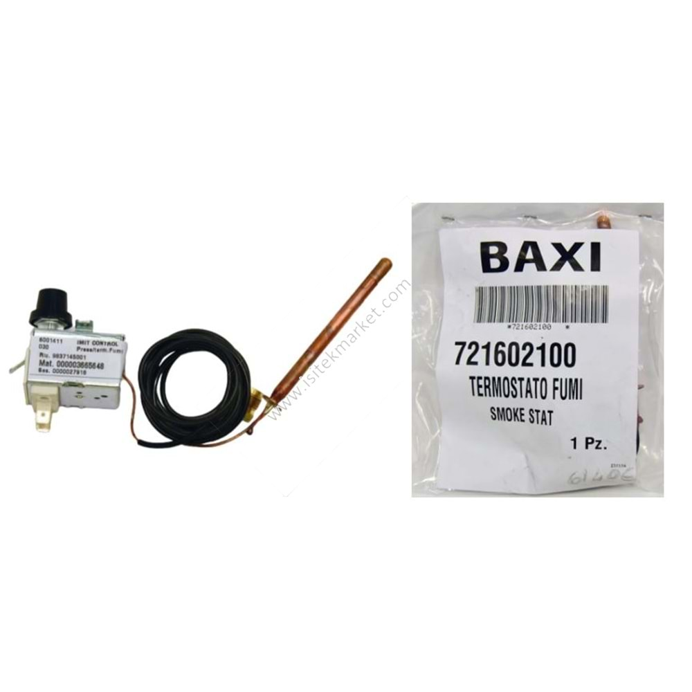 THERMOSTAT BAXI 721602100 SLIM EF