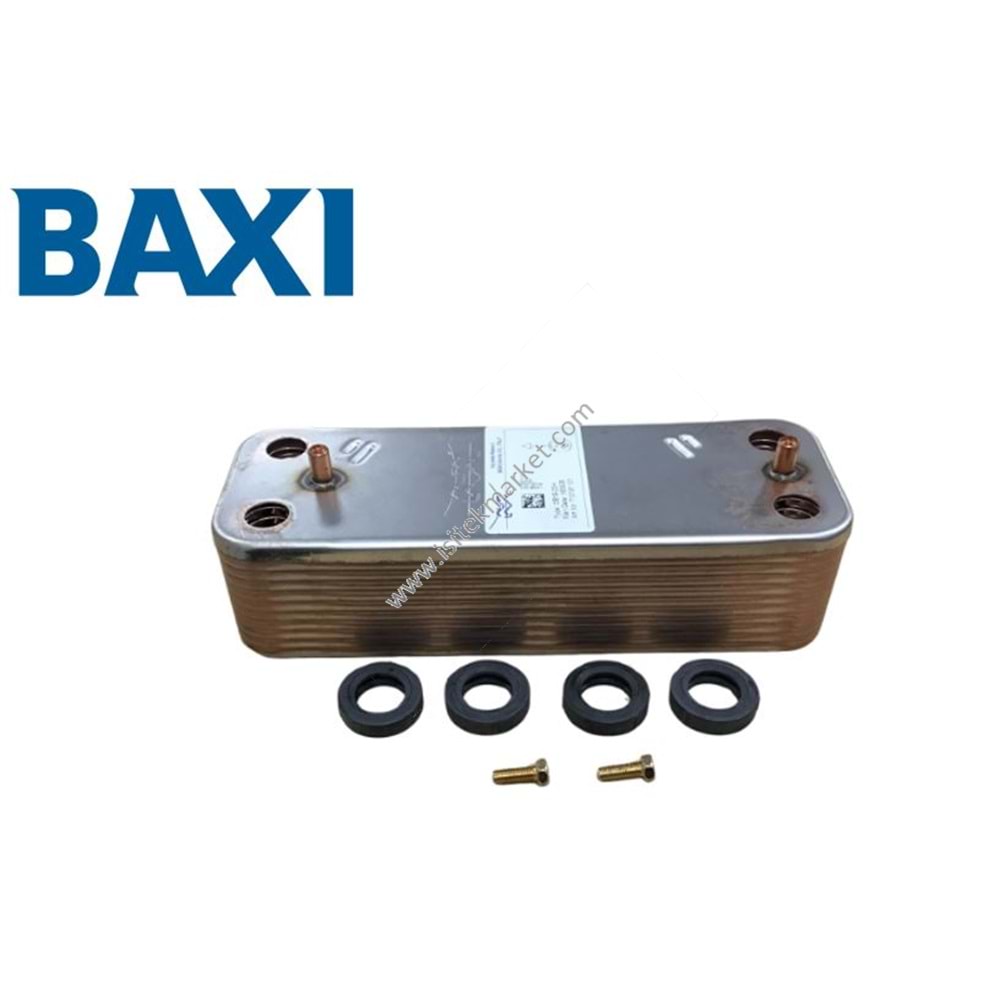 PLAKALI EŞANJÖR 20 PLK -156.5mm- BYM - BX MAIN POTTERTON 7223558