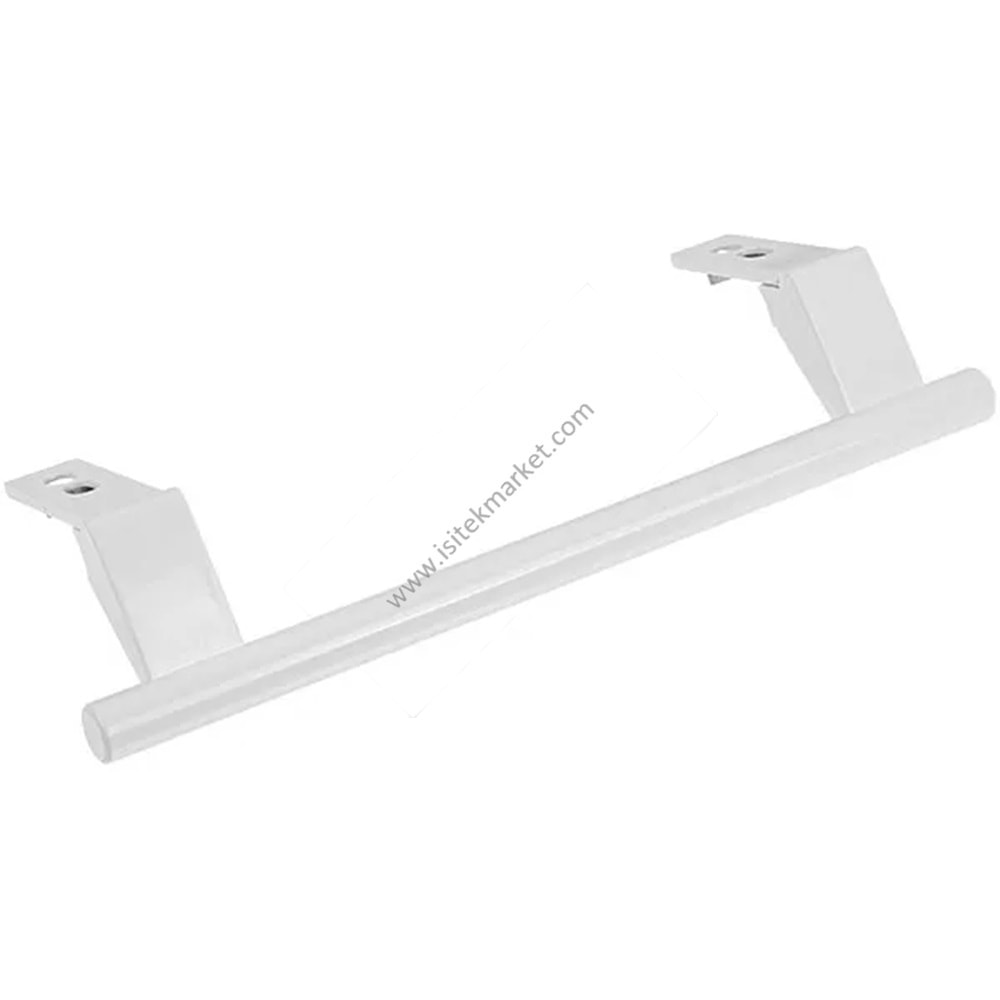 BUZDOLABI KAPI KOLU (ÜST-ALT) LİEBHERR İLE UYUMLU 7430670 L=315MM L(BAĞLANTI ELEMANLARI)=245MM BEYAZ