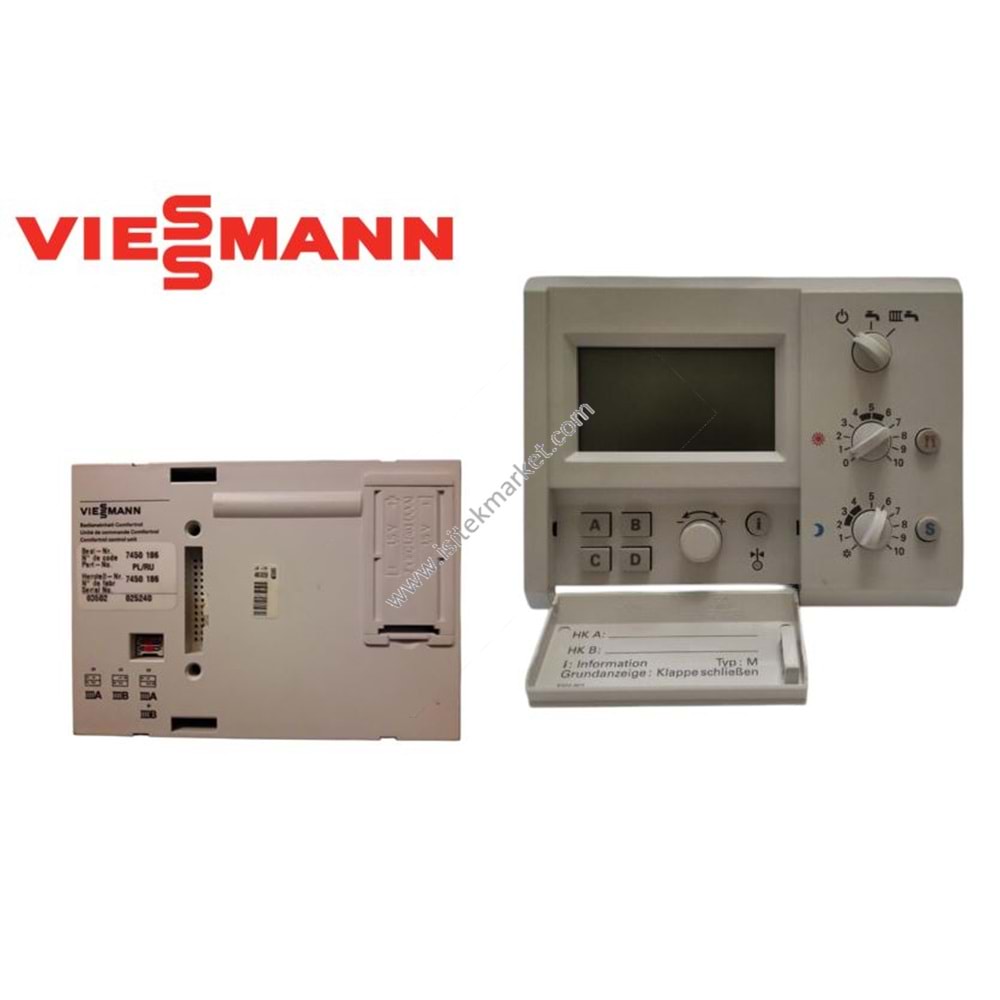 KONTROL PANELİ VIE 7450186 VITODENS 222 WS2