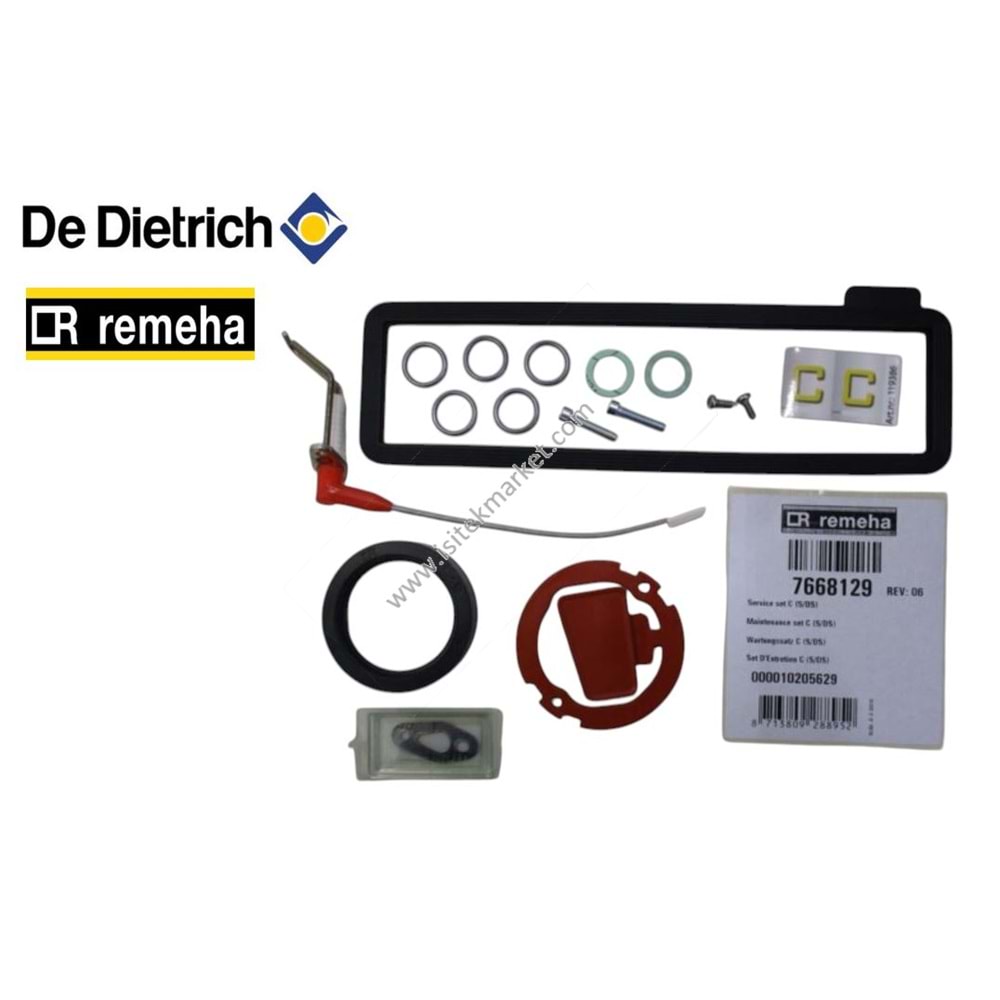 TAMİR SETİ BX DE DIETRICH REMEHA 7668129 C 40KW DS