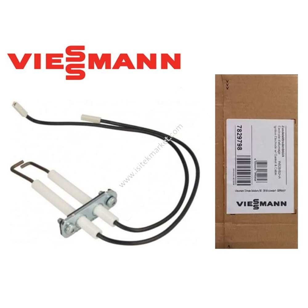 BUJİ ELEKTROD SETI VIESSMANN VITODENS 200W WB2B 7829798 WB2B WB2C B2HA 45/60/80/100 KW