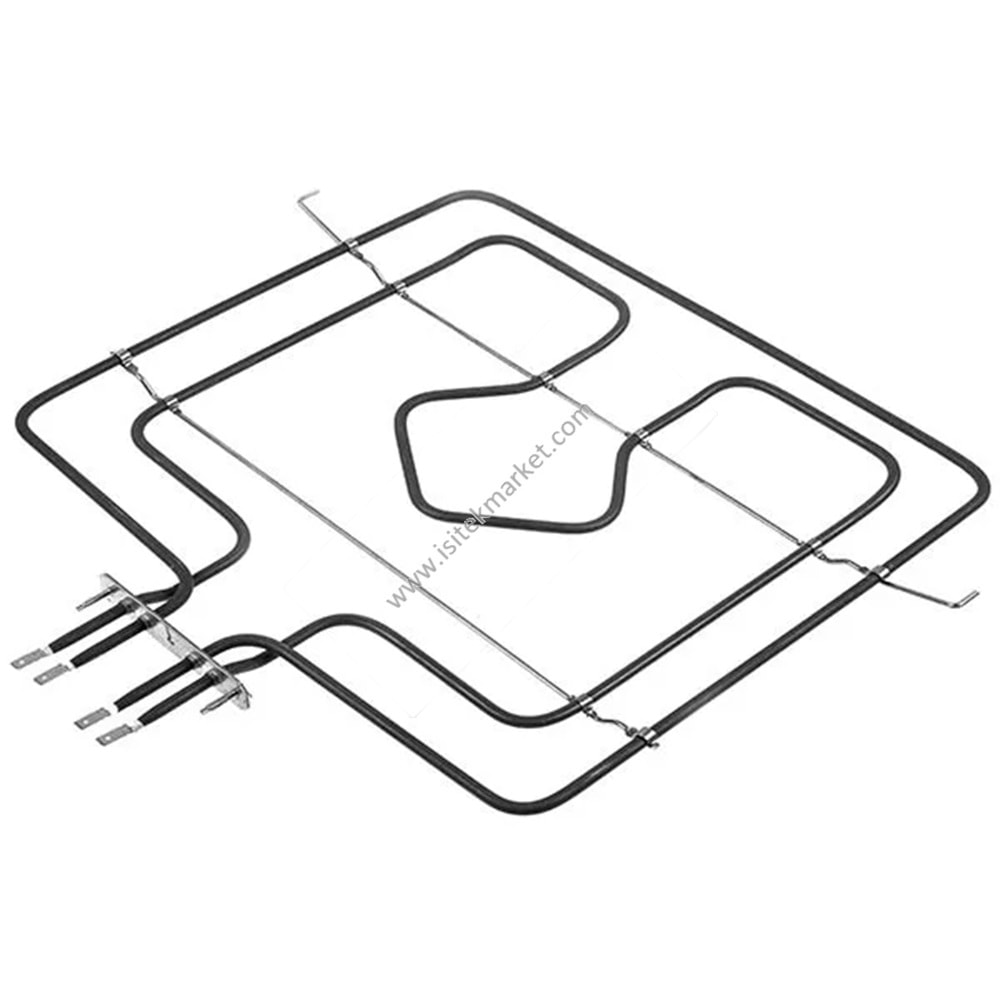 FIRIN ÜST (IZGARA) ISITMA ELEMENTİ GORENJE 802989 2700W (1600+1100W) 230V B=365MM L=350MM