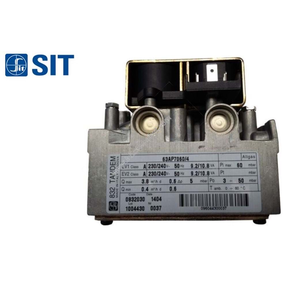 SIT GAZ VALFİ SIT 832 0.832.030