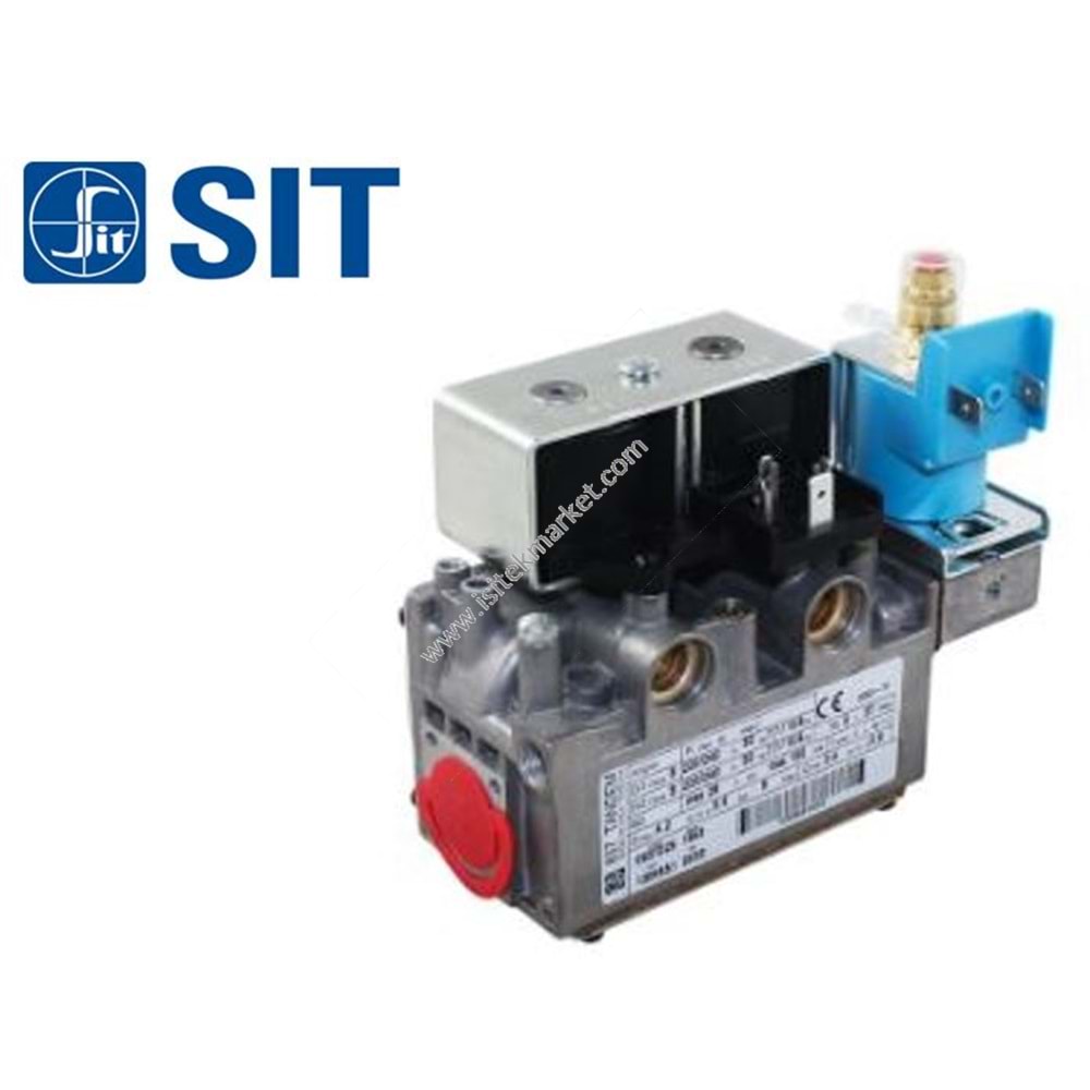 SIT GAZ VALFİ SIT 837 TANDEM MAVİ - ARS 573457 RAVENHEAT EUROTERM SME - 0.837.025