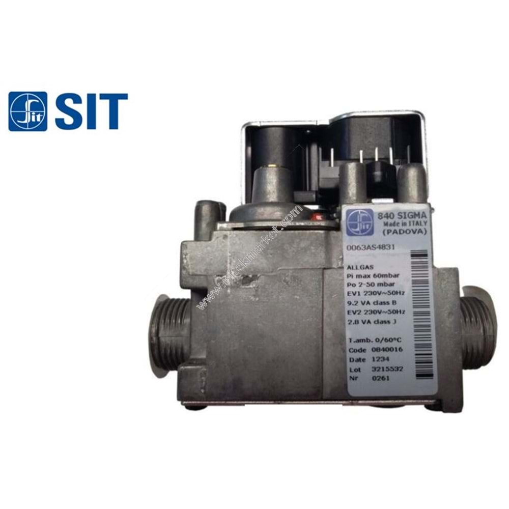 SIT GAZ VALFİ SIT 840 0840016
