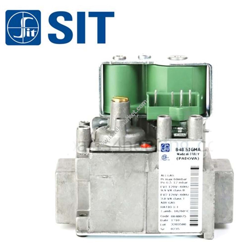 GAZ VALFİ SIT 848138 MAIN BX JJJ005676670 LUNA HT 1.650 HT 1.450