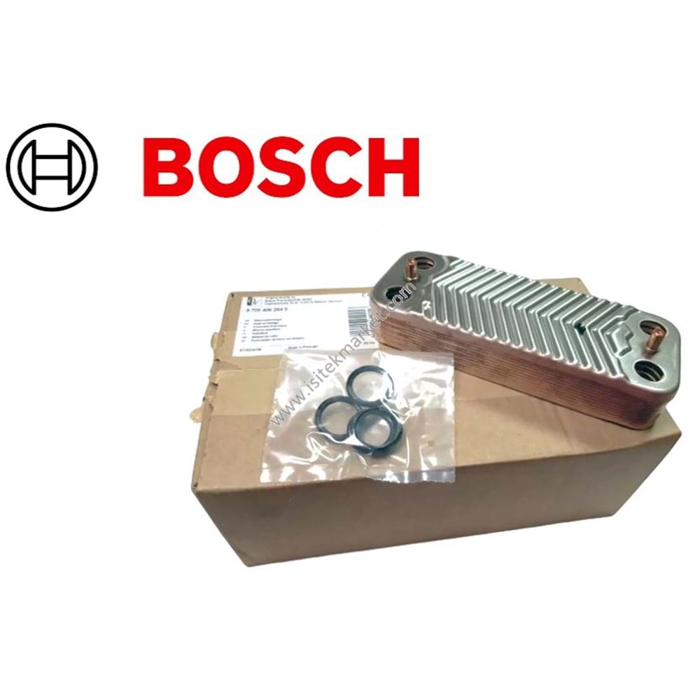 PLAKALI EŞANJÖR SWEP 12 PL BSC BUDR JUNKERS 87054062640 ZW23KE