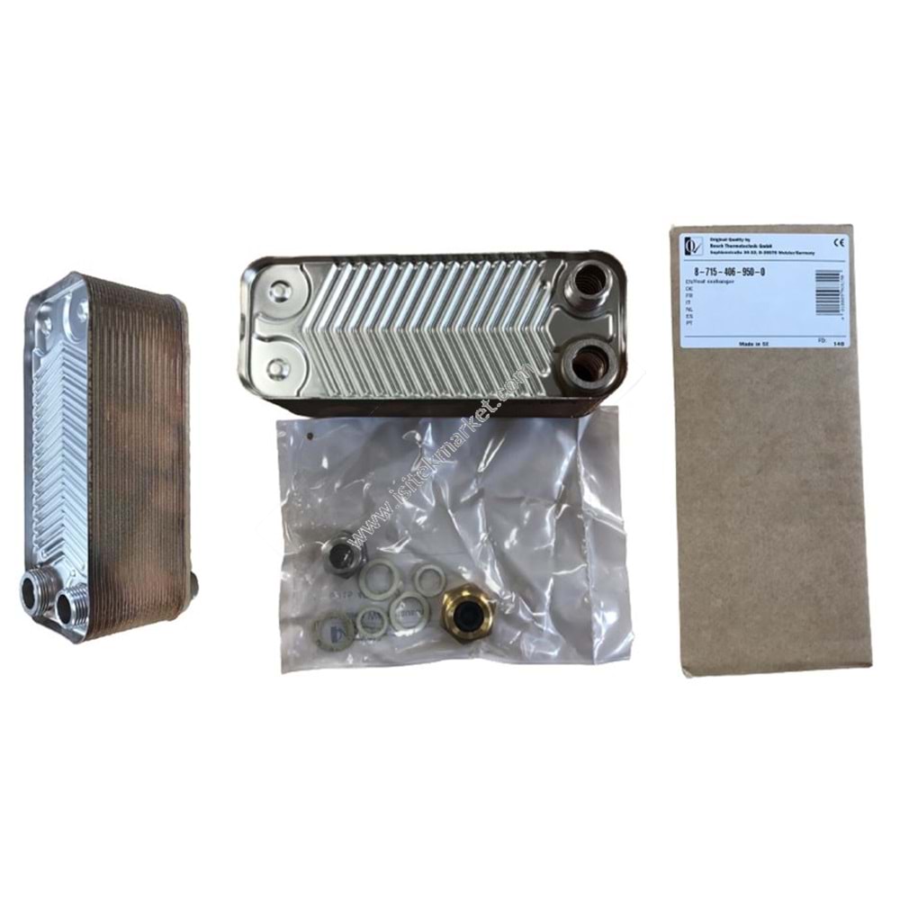 PLAKALI EŞANJÖR SWEP BSC WORCESTER JUNKERS 87154069500 ZWB26-1