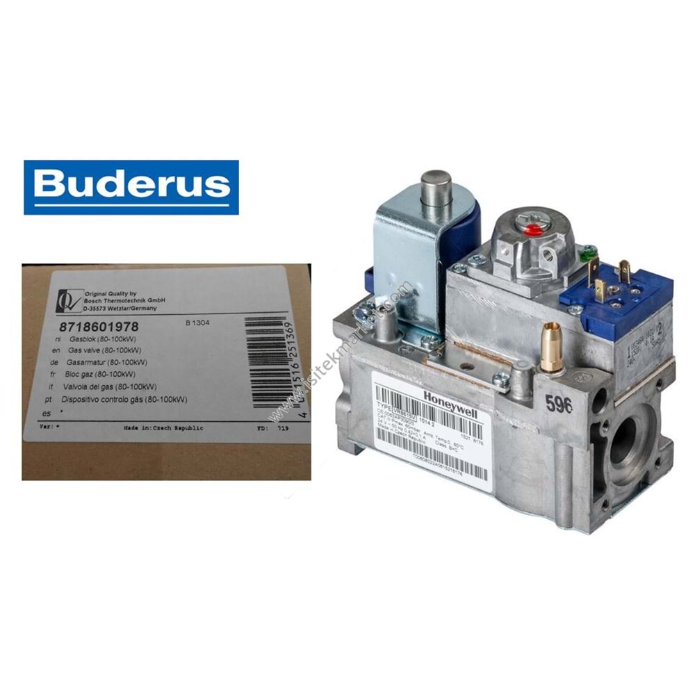 GAZ VALFİ HONEYWELL VR8615V1014U BUDR 87186019780 YOĞ.KAZAN 80-100 KW