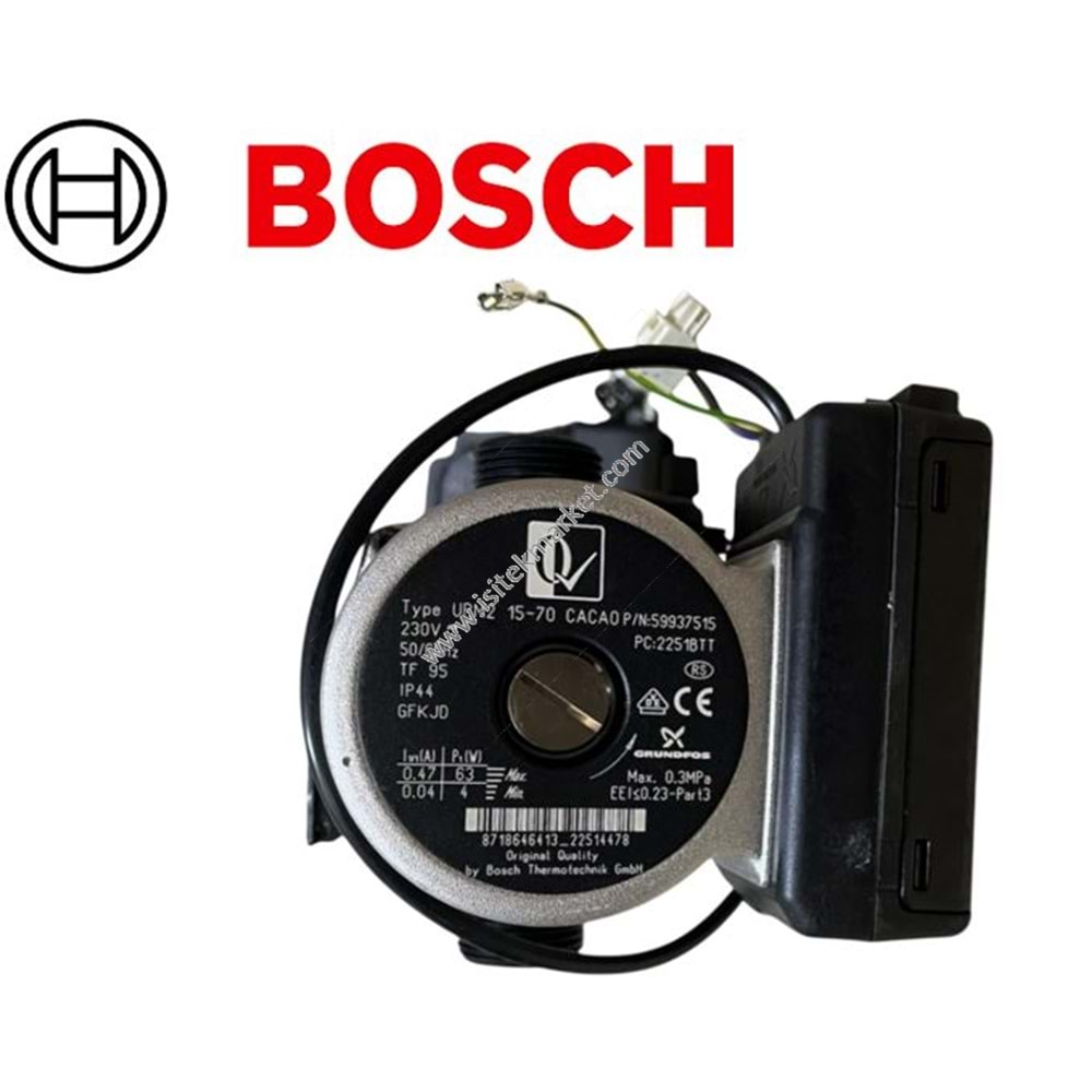 POMPA GRUNDFOS BSC JUNKERS HG15/2 WK WORCESTER 87186464130