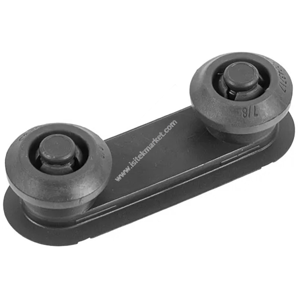 BULAŞIK MAKİNESİNİN ÜST RAFI İÇİN RULOLAR İLE KILAVUZ RAY GORENJE 884679