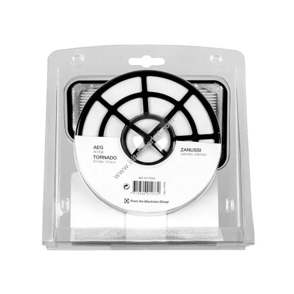 HEPA FİLTRE F138 + KÖPÜK KAUÇUK FİLTRE 9001670760 ELEKTRİKLİ SÜPÜRGE ZANUSSİ