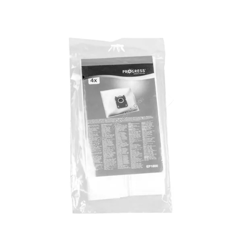 ELECTROLUX 900168958 ELEKTRİKLİ SÜPÜRGE TOZ TORBASI SETI EP1800 S-BAG