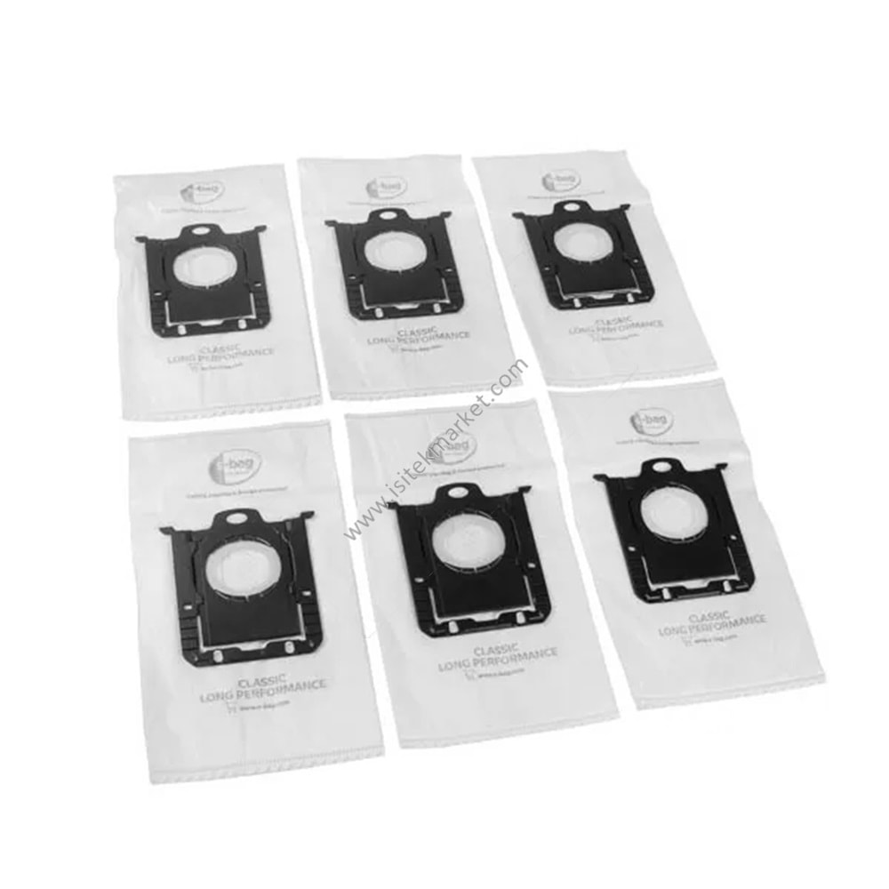 ELEKTRİKLİ SÜPÜRGE TOZ TORBASI SETI ELECTROLUX 900923783 E201SMCC S-BAG (12 PCS)