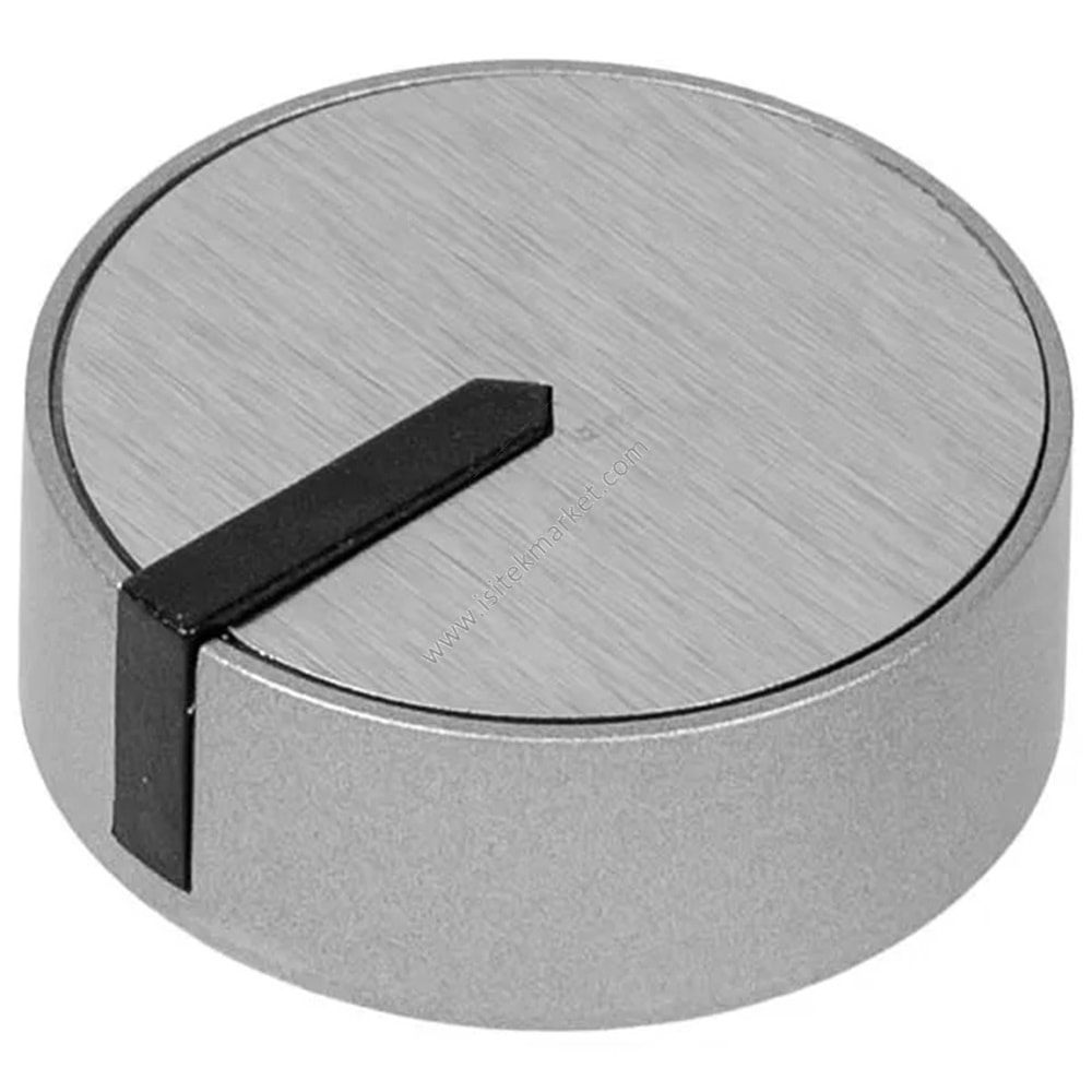 HOB CONTROL KNOB HANSA 9070884 GÜMÜŞ