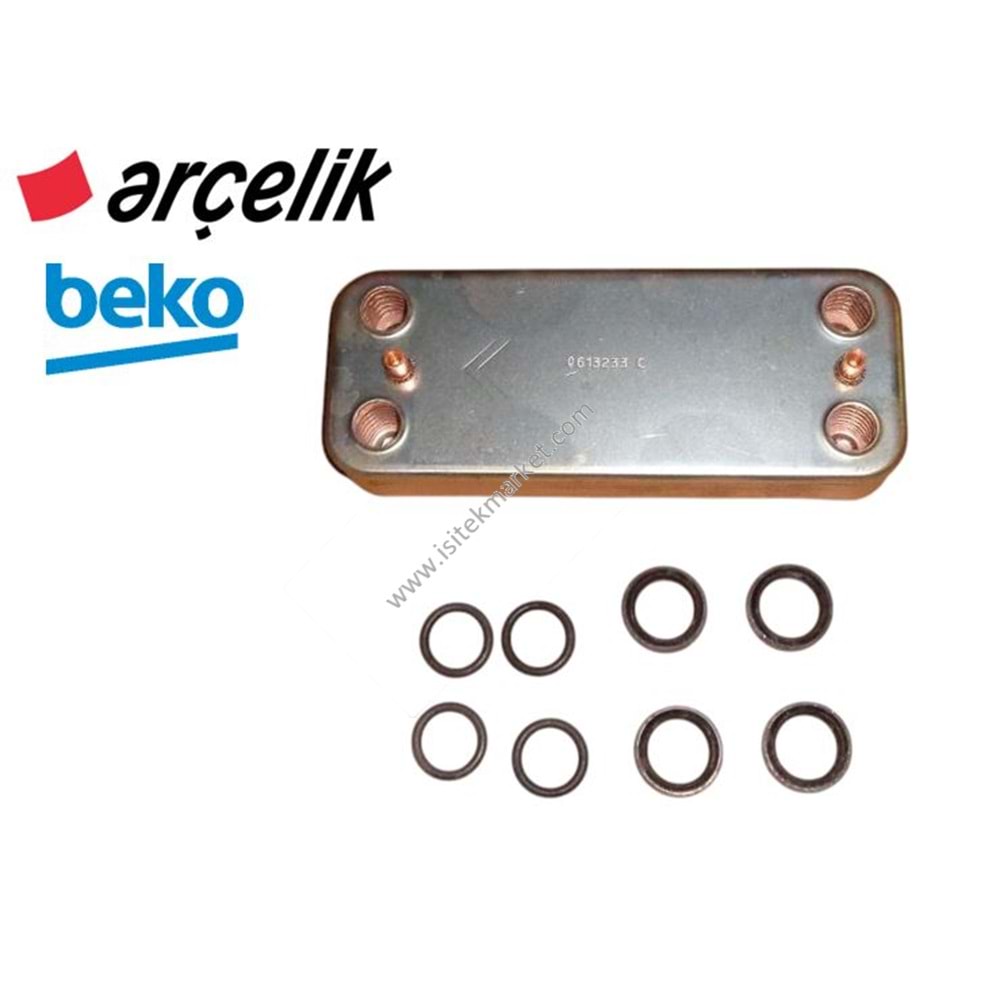 PLAKALI EŞANJÖR ARÇELİK BEKO 9178002038 9178002032