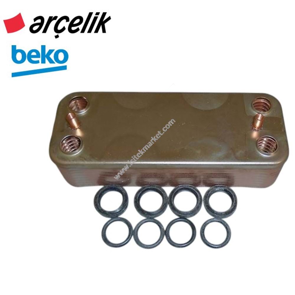 PLAKALI EŞANJÖR ARÇELİK BEKO 9178004568 DGK 21 EY LCD PREMİX