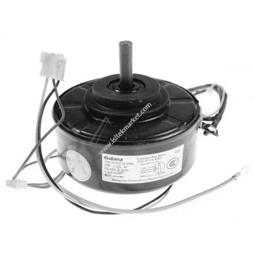 KLİMA İÇ ÜNİTE MOTORU BEKO 9186288036 YDK-6A-4F 5W 240V 0.10A (SAAT YÖNÜNÜN TERSİNE)