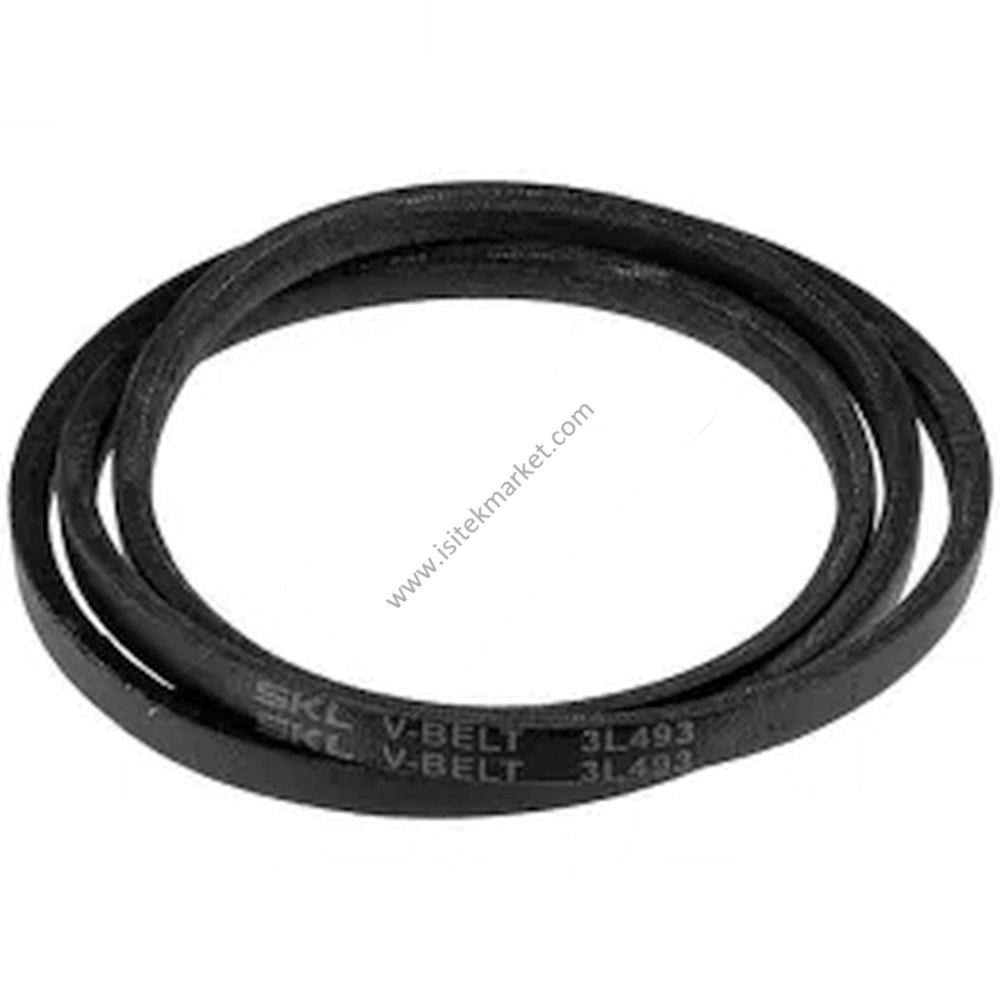 BELT FOR WASHING MACHINE 92130566 MEGADYNE 3L493 BLACK