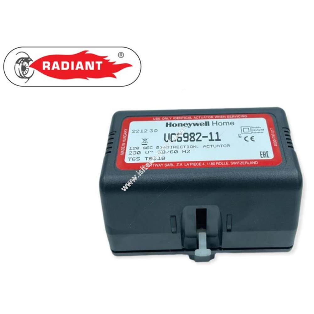 VANA MOTORU VC6982-11- 220V - HONEYWELL RADIANT 96048LA