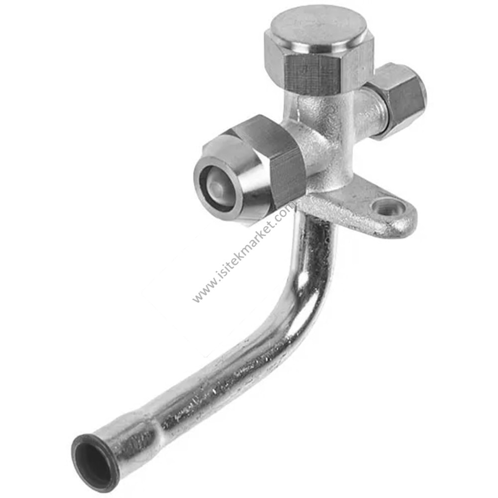 KLİMA SERVİS VANASI (PORT) 3/8 AÇILI 90°