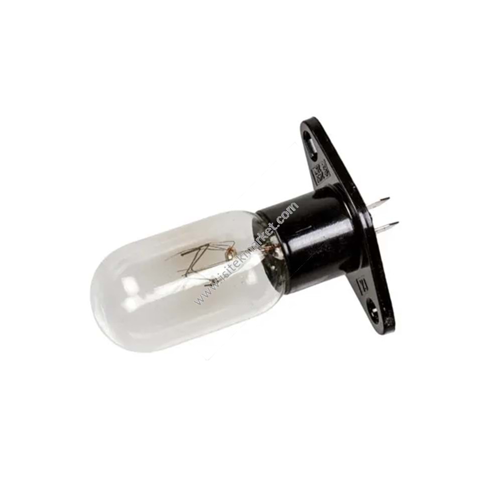 MİKRODALGA FIRIN LAMBASI DELONGHI AS00002790 25W 240V (L ŞEKİLLİ UÇLAR)