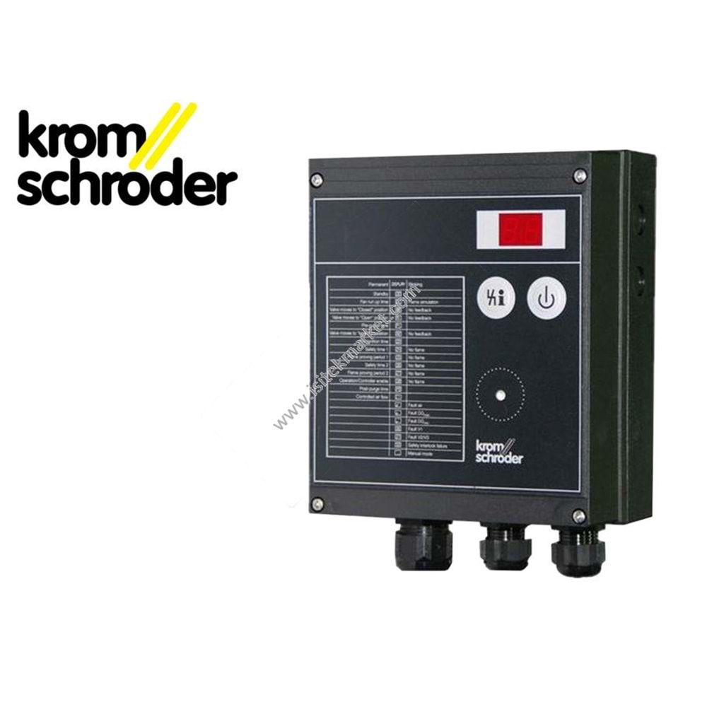 BRÜLÖR KONTROL ÜNİTESİ KROM SCHRODER 88600015 BCU 370WI1FEU0D1