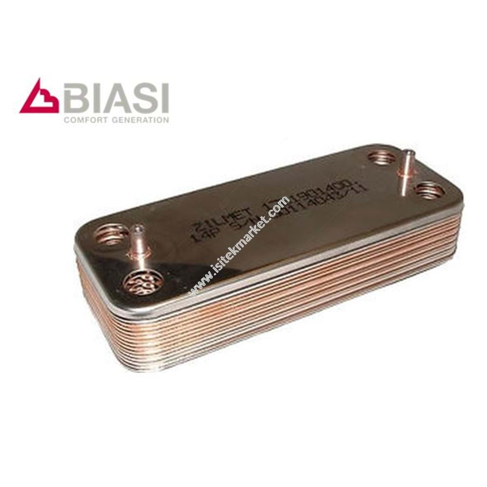 PLAKALI EŞANJÖR ZİLMET 17B1901426 14 PLK -148mm-BIASI BI1001101