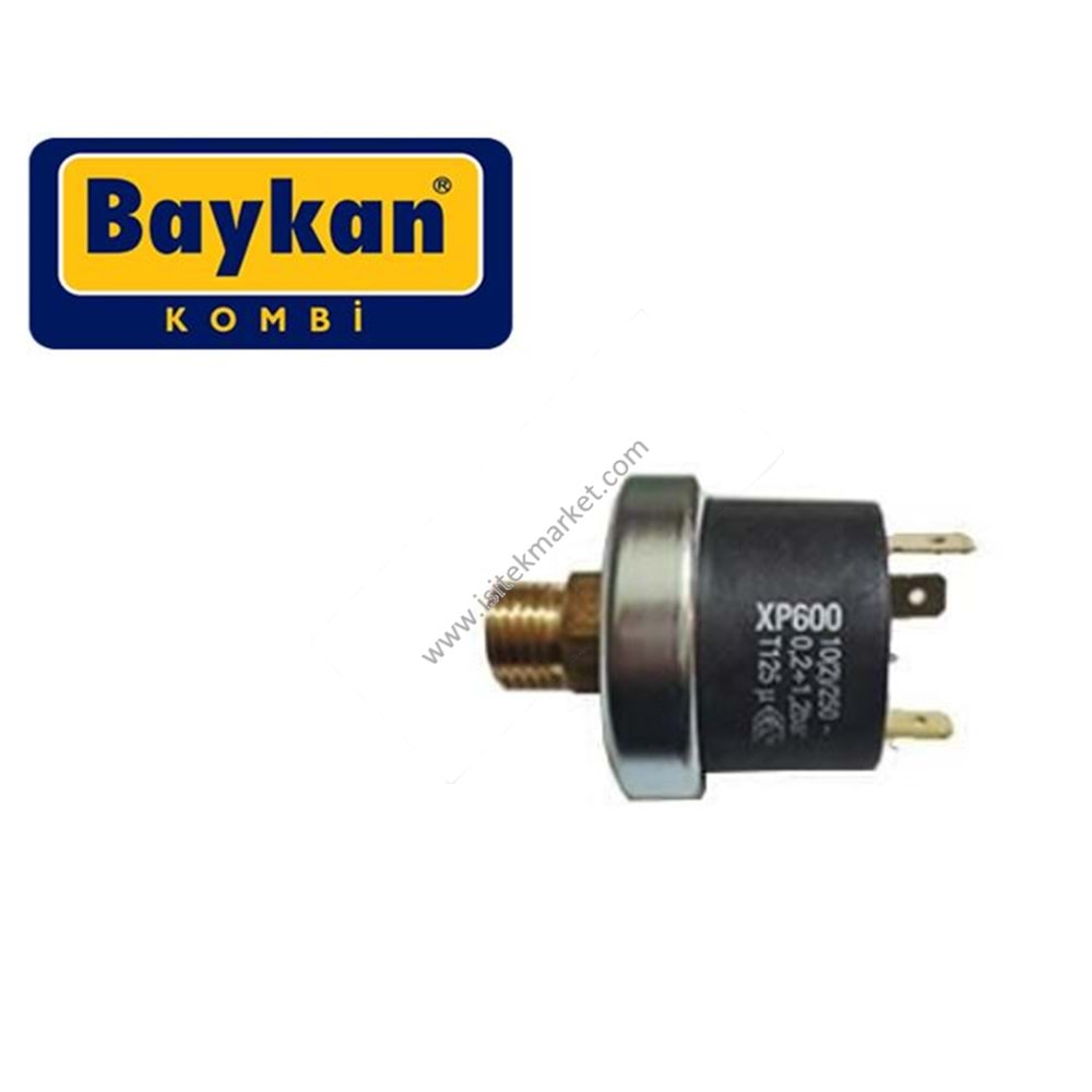 DÜŞÜK BASINÇ SWITCHİ MATER G1/4 BAYKAN BYKN04101