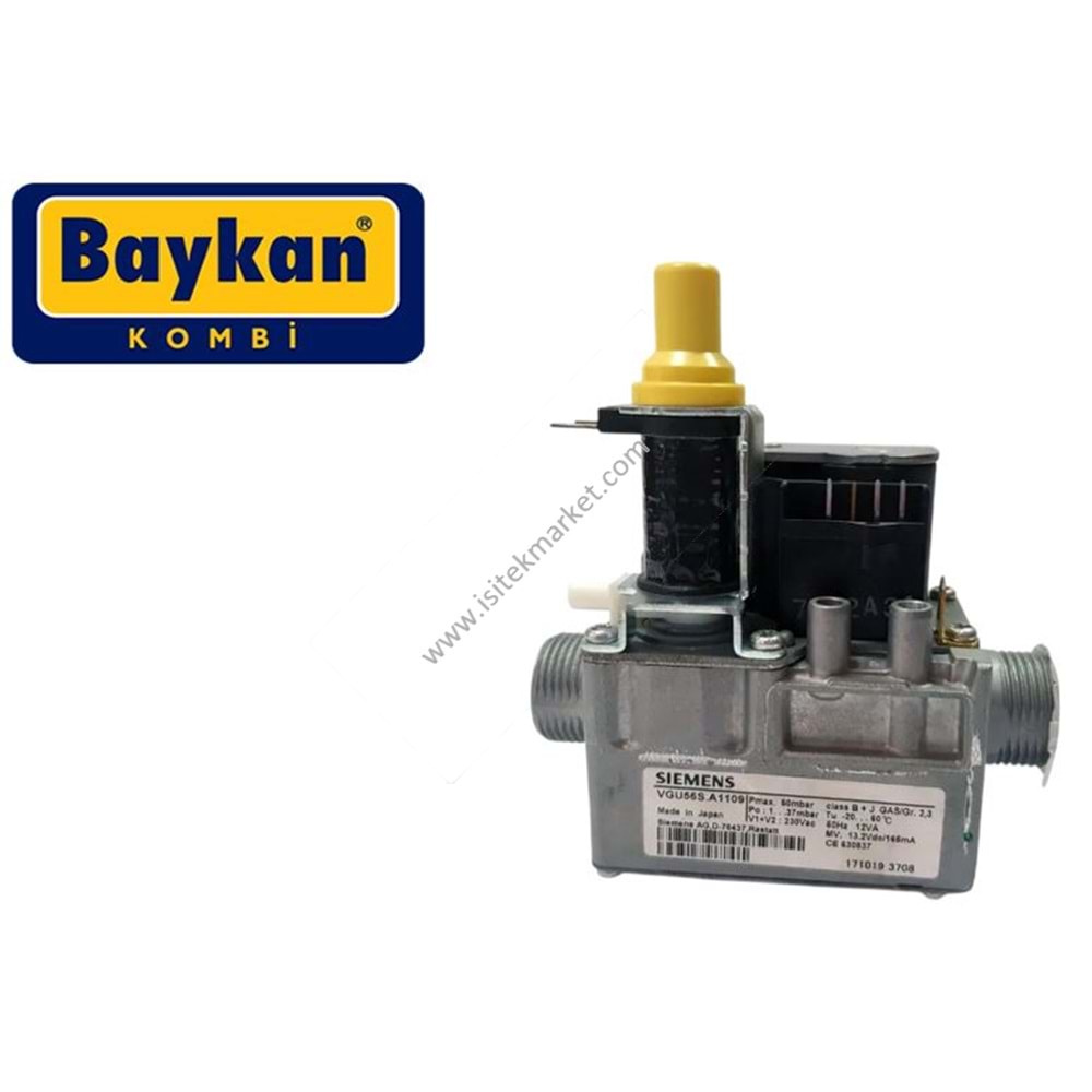 GAZ VALFİ SIEMENS VVGU56.A 1109 BAYKAN BYKN04152